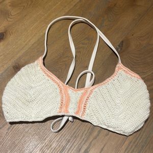 crochet bikini top